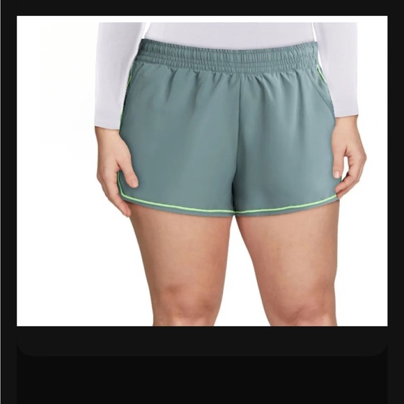Athletic Works Pants - NWT athletic works 2X green shorts lined 1367